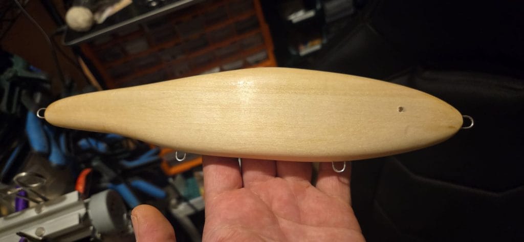 A 25 cm Trolling Lure in the Making 2