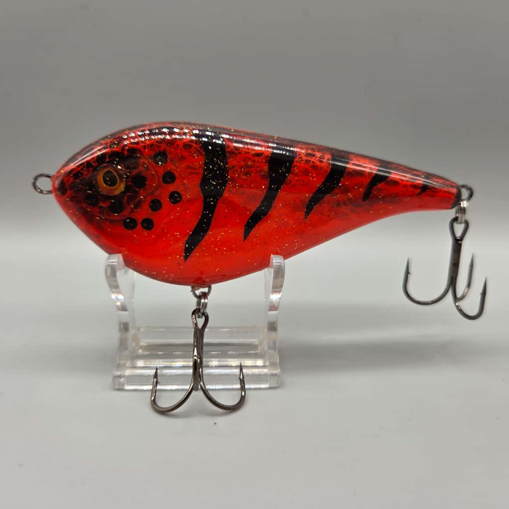 kmhandmade lures - Ember Claw Frackle 11 lure