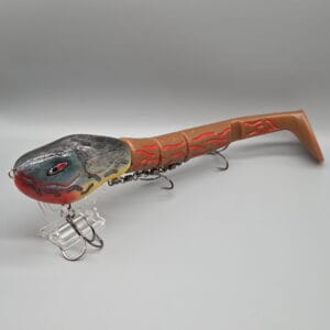 kmhandmade lures - Crimson Mud lure
